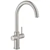 Image de Grohe 31455DC1 Robinets D'Évier de Cuisine, Supersteel