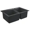 Image de GROHE 31657AP0 K700 Évier composite Noir granit 93 x 64,5 x 36,5 cm
