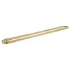 Image de Grohe Porte-serviettes 80 centimètres, support pour plateau en verre avec finition Starlight résistante aux rayures, 80 x 8 x 3 cm, couleur or brillant brossé (référence : 41058GN0)