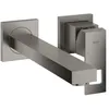 Image de Grohe Eurocube Mitigeur de lavabo 2 trous Graphite dur brossé