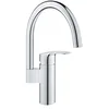 Image de Mitigeur évier monocommande Grohe - Eurosmart - Cuisine - Bec haut pivotant - Chromé
