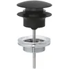 Image de GROHE 29 510 KF0 Válvula Clic Clac Desagüe Push-Open Color Negro Phantom Black