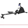 Image de HAMMER Cobra 4532 XTR Plus II Rameur pour la maison avec ordinateur d'entraînement innovant, support pour smartphone/tablette, poids de l'utilisateur jusqu'à 130 kg, 232 x 55 x 75 cm, noir