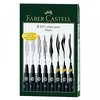 Image de Faber-Castell 167137 Feutre PITT artist pen, noir, étui de 8