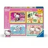 Image de Ravensburger 4 Puzzles - Allez, Hello Kitty ! 04159