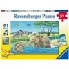 Image de Ravensburger 2 Puzzles - Bébé Animaux du Monde Entier 05095
