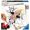 Image de Ravensburger CreArt 20127 - Minnie Style - Disney Paint by Number Adults, set de peinture à faire soi-même avec pinceau et peintures acryliques, cadeau pour femmes et hommes, peinture pour adultes