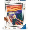Image de Ravensburger CreArt 23691 - The Scream (Edvard Munch) - peinture par numéro pour adultes, set de peinture à faire soi-même avec pinceau et peintures acryliques, cadeau pour femmes et hommes
