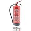 Image de Gloria PD 6 GA Extincteur à poudre   6 kg   Classe de feu A, B, C   Avec support mural