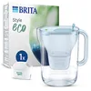 Image de BRITA Carafe filtrante durable - Style Eco Cool - 2,4l - Blue - Inclus 1 cartouche filtrante MAXTRA PRO ALL-IN-1 - avec Cashback (seulement en Belgique - jusqu'à 10   remboursés)