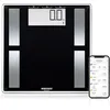 Image de Soehnle Balance connectée Shape Sense Connect 50, Balance électronique avec connexion Bluetooth aux applications de suivi de santé, Pèse personne à technologie BIA premium, grand écran LCD, noir