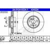 Image de ATE 24.0124-0224.1 Rotor de Disque de Frein, Set de 2