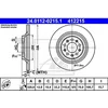 Image de ATE 24.0112-0215.1 Rotor de Disque de Frein, Set de 2
