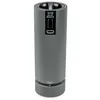 Image de PEUGEOT - Moulin à Poivre Électrique Rechargeable Line u'Select 15 cm + Poivre Inclus - 6 Réglages De Moutures Prédéfinies - En Aluminium - Coloris Carbone