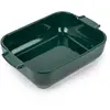 Image de Plat au four PEUGEOT Appolia rectangulaire 25 cm Vert Foret