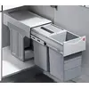 Image de Hailo TA Swing 30.2/30 Poubelle tandem 2 compartiments 15 l