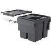 Image de Hailo Cargo Synchro Poubelle de cuisine en métal Gris Taille unique