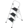 Image de Hailo 4397-901 Marchepied Pliant K 20,Noir, Blanc