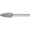 Image de Pferd RBF1225/63 Fraise sur Tige, Argent, 12 x 25 mm