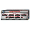 Image de Carrera - rail et accessoire pour circuit - 20020565-1/24 et 1/32 - Carrera Evolution -Carrera Digital 132 et 124 - Bordures extérieures pour les virages relevés 2/30° (6), embouts (2)