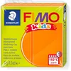 Image de STAEDTLER Pâte à modeler FIMO Kids 8030-4 - Orange - Extra douce et souple - Spécialement conçue pour les enfants - Bloc normal - 42 g