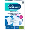 Image de Lingettes DR BECKMANN Lingettes Blanchissantes x15