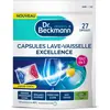 Image de Capsules DR BECKMANN Lave-Vaisselle EXCELLENCE x27 lavages