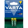 Image de VARTA Piles AAA, rechargeables, Lot de 2, Recharge Accu Power, 800 mAh