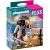 Image de PLAYMOBIL 4767   Pirate sinistre avec coffre au trésor