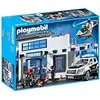 Image de Playmobil 9372 Poste De Police Et Véhicules