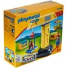 Image de PLAYMOBIL 70165 1.2.3. Grue de construction, à partir de 18 mois, multicolore, taille unique