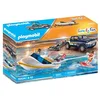 Image de Playmobil Family Fun - Pick-Up mit Speedboot