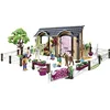 Image de Playmobil 70995 Carrière d'entrainement - Country - Le Poney Club - avec Trois Personnages, Un Cheval, Un Poney et des Accessoires - Univers Equitation Animaux - Dès 4 Ans