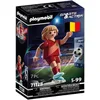 Image de Playmobil Joueur de Football Belge (71128) | Avec fonction kick-off, mur de but, à partir de 5 ans