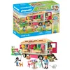 Image de PLAYMOBIL Country 71441 Café Train avec potager, équipement détaillé et étang des oies, jeux de rôle imaginatifs et amusants, jouets pour enfants à partir de 4 ans