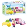 Image de PLAYMOBIL JUNIOR & Disney 71770 - Minnie Mouse - Transporteur de fruits avec plaisir de tri - Jouet durable à partir de 1 an - Cadeau pour les tout-petits - Favorise la motricité et l'apprentissage