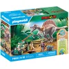 Image de PLAYMOBIL | Dinos | Attaque du Spinosaure sur l'excavation de dinosaures | Jeu de dinosaures | Jouet d'action | Jouet d'aventure pour enfants à partir de 4 ans | 71820