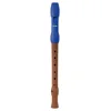 Image de HOHNER Flûte à bec Alegra Line bleue baroque en deux parties