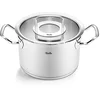 Image de Fissler Original Profi Collection Casserole en acier inoxydable (Ø 20 cm, 3,9 l) Casseroles avec couvercle en verre - Induction
