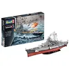 Image de Revell RV05040 REV-05040 Bismarck, le plus grand et le plus moderne cuirassé de son époque, kit de construction 1:350, jouets à l'échelle 71,8 cm, 12 ans à 99 ans, non peint