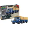 Image de Revell 07580 Büssing 8000 S 13 mit Trailer "Platinum Edition" Échelle 1/24 Maquette Plastique Non Construit/Non Peint