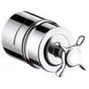 Image de Hansgrohe 16882000 7849180 Fixfit Stop Kit de Couleurs avec clapet anti-reflux Chromé