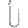 Image de Hansgrohe - Flexo maille p.mélangeur cuisine 1250mm