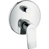 Image de hansgrohe Metris Mitigeur bain/douche mural encastré, Chromé, 31493000