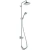 Image de hansgrohe Croma Showerpipe 220 1jet Reno, Chromé, 27224000