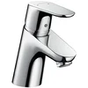 Image de hansgrohe Focus - Mitigeur de lavabo sans tirette ni vidage, pour bas débit 3,5 l/min, Robinet de salle de bain avec hauteur sous bec 53 mm, économie d'eau (EcoSmart), Chromé, 31952000