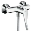 Image de hansgrohe Focus Mitigeur douche apparent avec poignée extra longue, Chromé, 31916000
