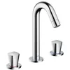 Image de hansgrohe Logis Mélangeur 3 trous lavabo 150 avec vidage, Chromé, 71133000
