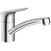 Image de Hansgrohe Logis 71831000 Robinet de cuisine chromé basse pression