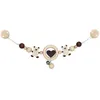 Image de Chaîne de poussette Ours & Coeur Heimess - Jouets bébé Bio HM764190